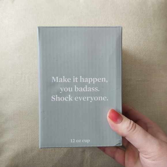 Excuse Me, I Have to Go Make A Scene Glass Travel Cup Mug - Picture 3 of 9